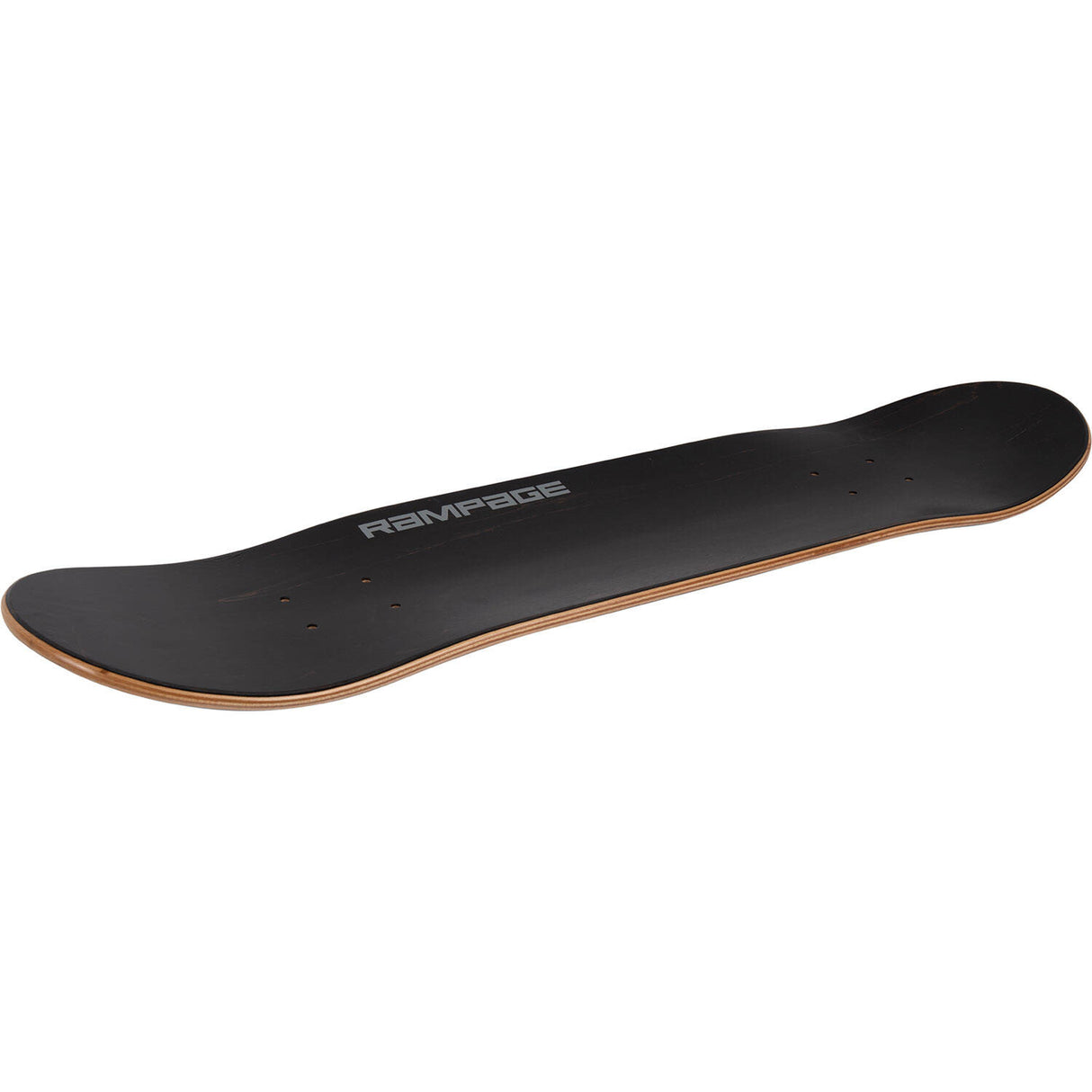 Rampage Tie Dye Arrows Custom Skateboard - Black/Multi 7.75"
