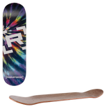 Rampage Tie Dye Big R Skateboard Deck 7.75''