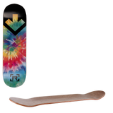 Rampage Tie Dye Target Skateboard Deck 8.25''