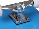 Rampage Plain Third Complete Skateboard - Blue/Black 7.75''
