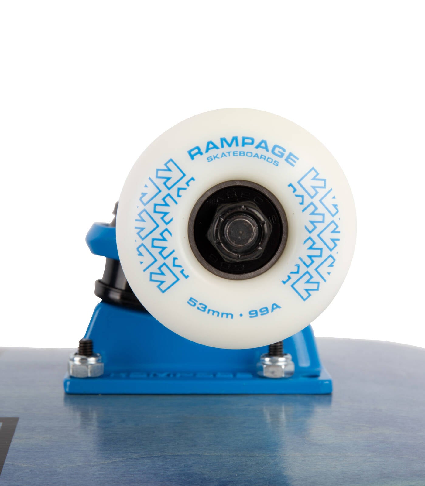 Rampage FTP Custom Skateboard - Blue 8.25"