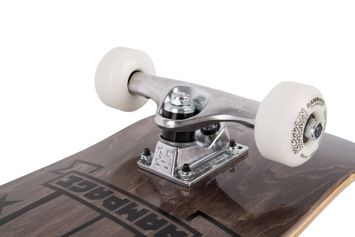 Rampage FTP Custom Skateboard - Charcoal 8"