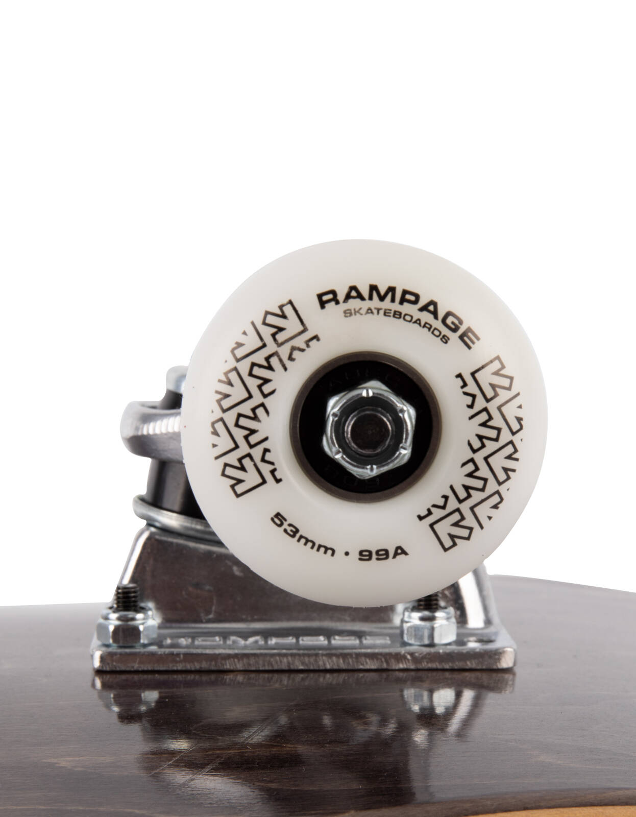 Rampage FTP Custom Skateboard - Charcoal 8"