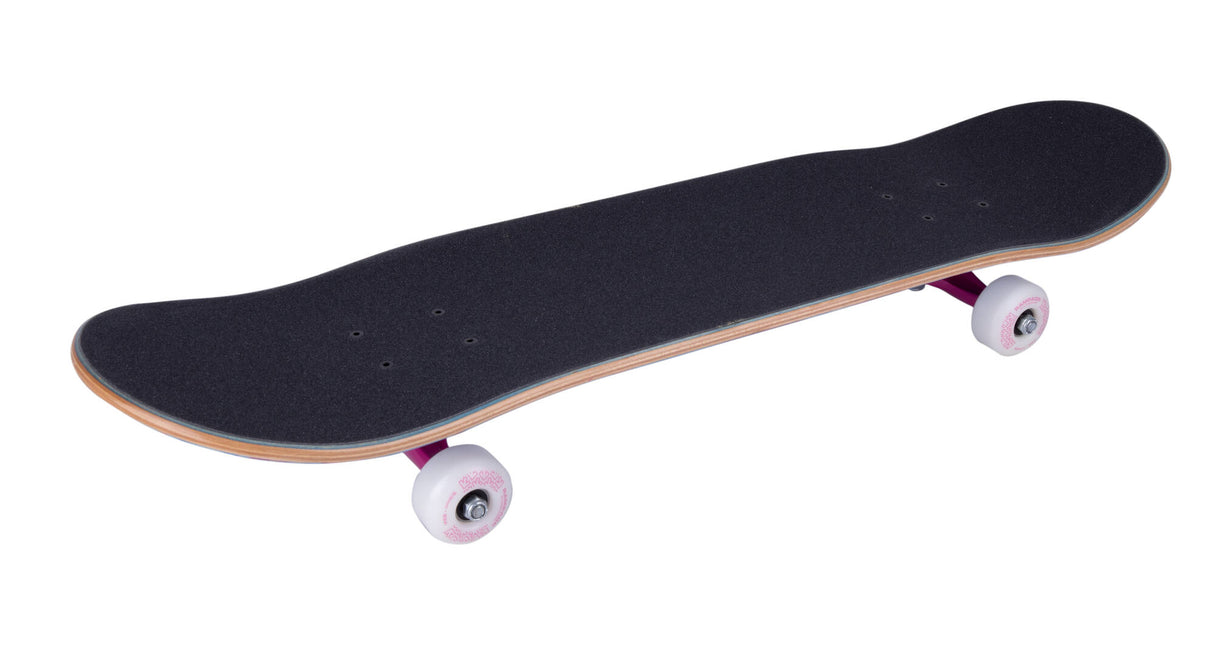 Rampage Liquid Fusion Custom Skateboard - Multi/Pink 8"