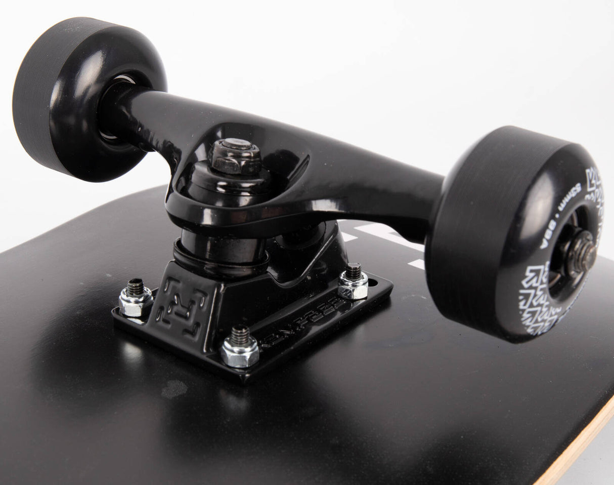 Rampage Lunar Custom Skateboard - Black 8"