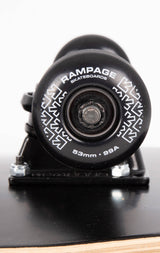 Rampage Lunar Custom Skateboard - Black 8"