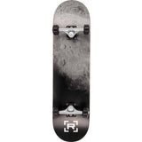 Rampage Lunar Custom Skateboard - Black/Silver 8"
