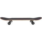 Rampage Lunar Custom Skateboard - Black/Silver 8"