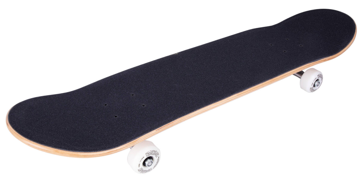 Rampage MIR Schematic Custom Skateboard - Natural 8.25"