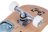 Rampage MIR Schematic Custom Skateboard - Natural 8"