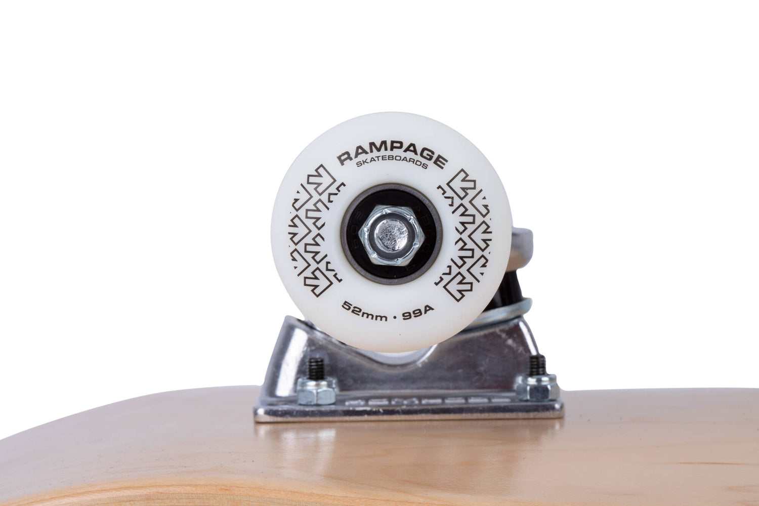Rampage Stain Custom Skateboard - Natural 8.25"