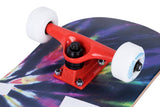 Rampage Tie Dye Big R Custom Skateboard - Multi 8"