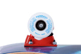 Rampage Tie Dye Big R Custom Skateboard - Multi 8"