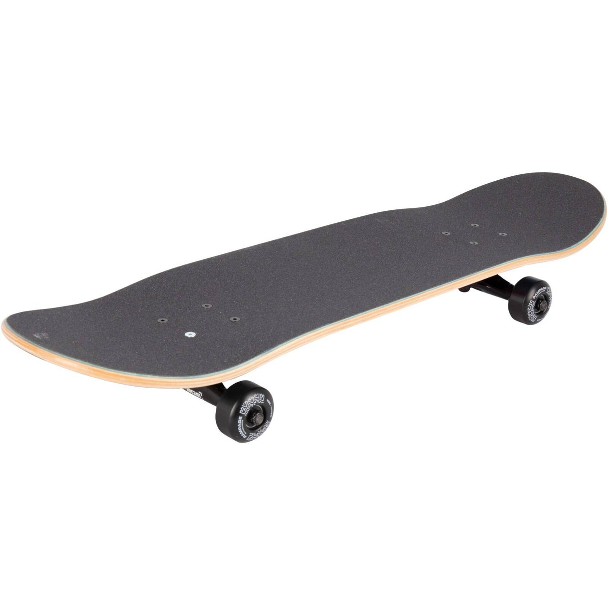 Rampage Tie Dye Target Custom Skateboard - Tie Dye/Black 8"