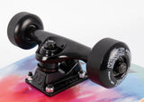 Rampage Tie Dye Target Custom Skateboard - Tie Dye/Black 8"
