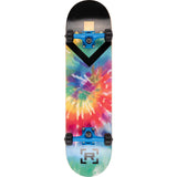 Rampage Tie Dye Target Custom Skateboard - Multi 8.25"