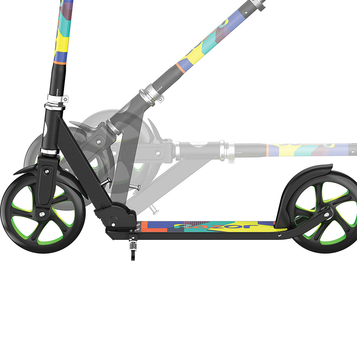 Razor A5 Lux Lighted Commuter Scooter - Green