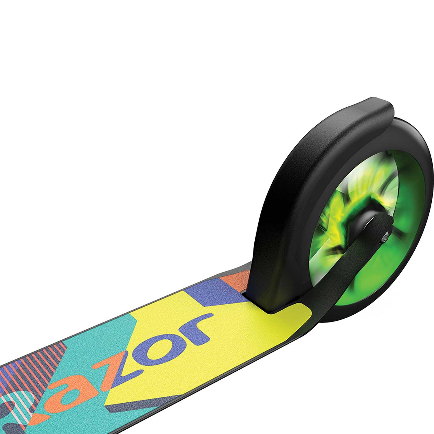 Razor A5 Lux Lighted Commuter Scooter - Green