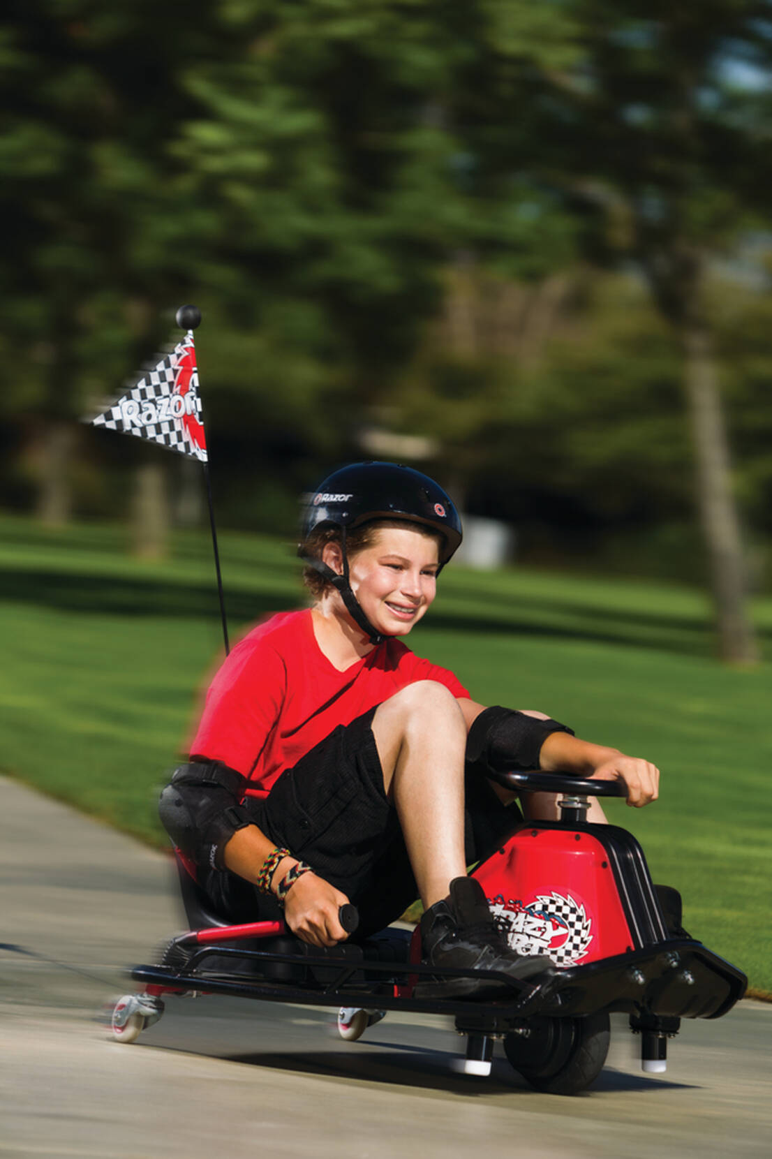 Razor Crazy Cart - Red/Black
