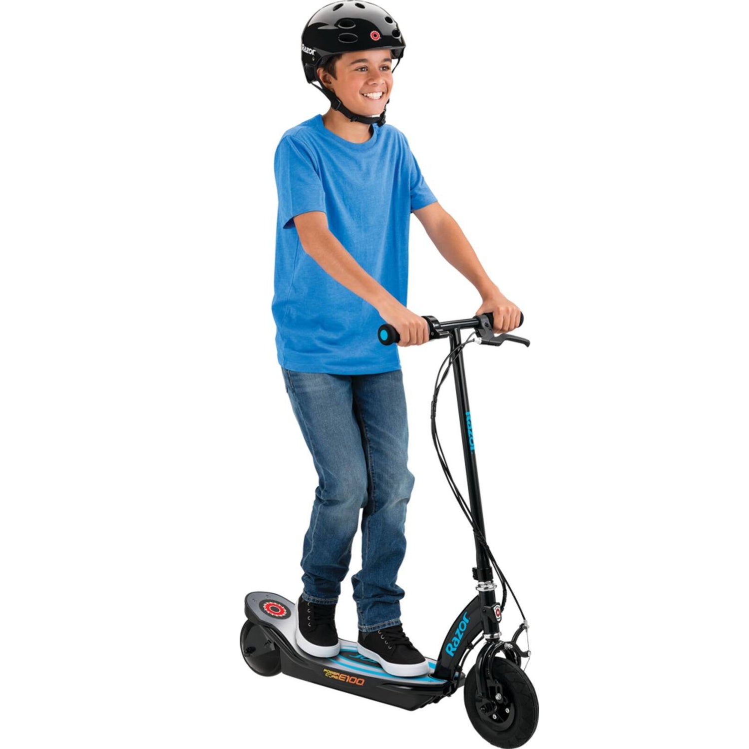 Razor PowerCore E100 24v Electric Scooter - Blue