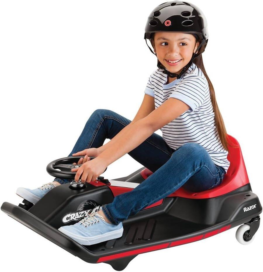 Razor Crazy Cart Shift 12V Electric Ride On - Red/Black