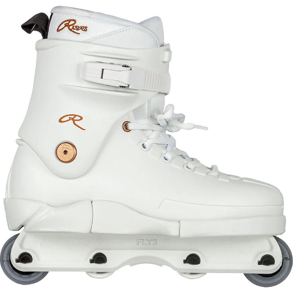 Razors Cult White Copper 2 Aggressive Skates - White