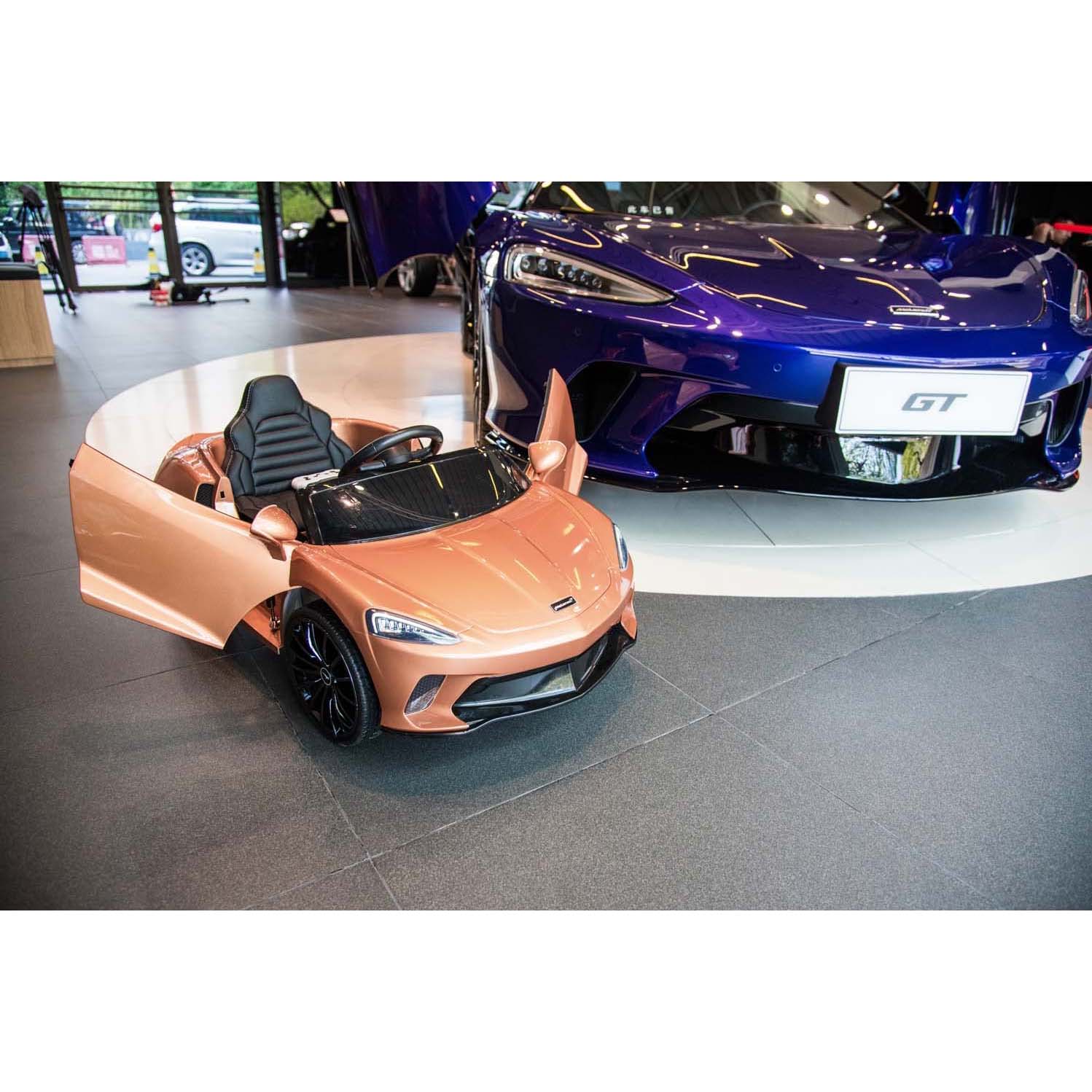 Ricco 12V-10A McLaren GT Kids Electric Ride On - Copper