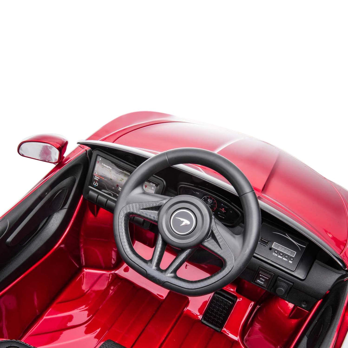 Ricco 12V-10A McLaren GT Kids Electric Ride On - Red