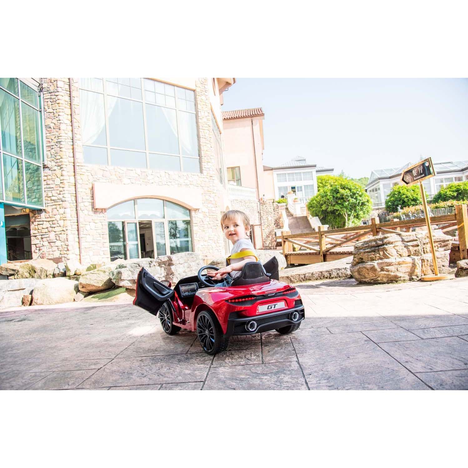 Ricco 12V-10A McLaren GT Kids Electric Ride On - Red