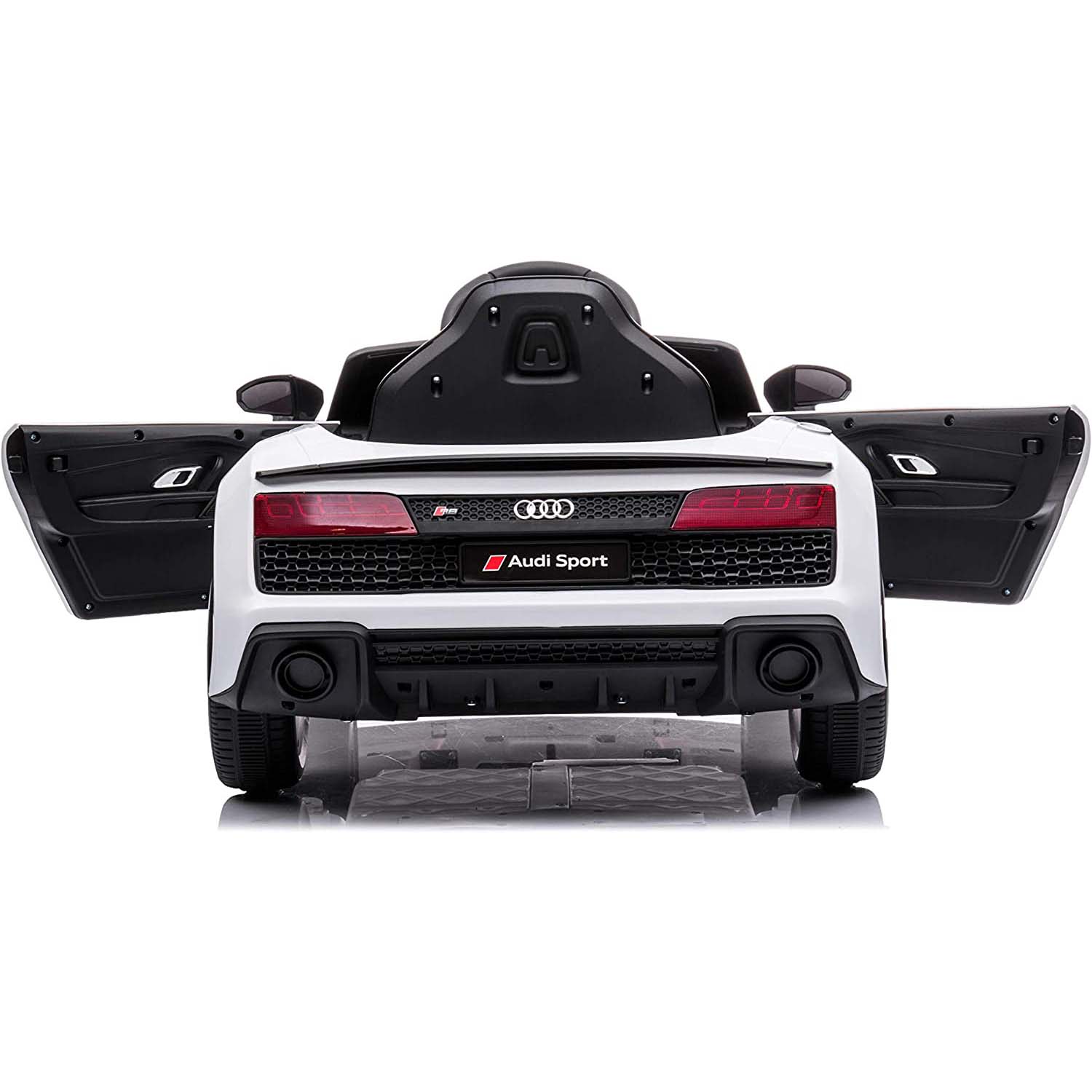 Ricco 12V Audi R8 Spyder Kids Electric Ride On - White