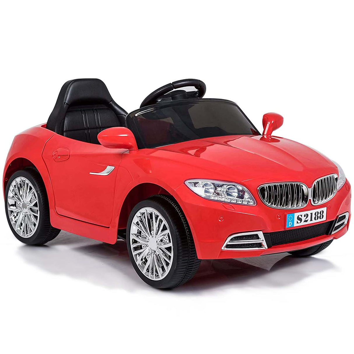 Ricco 12V Classy Coupe Electric Ride On - Red