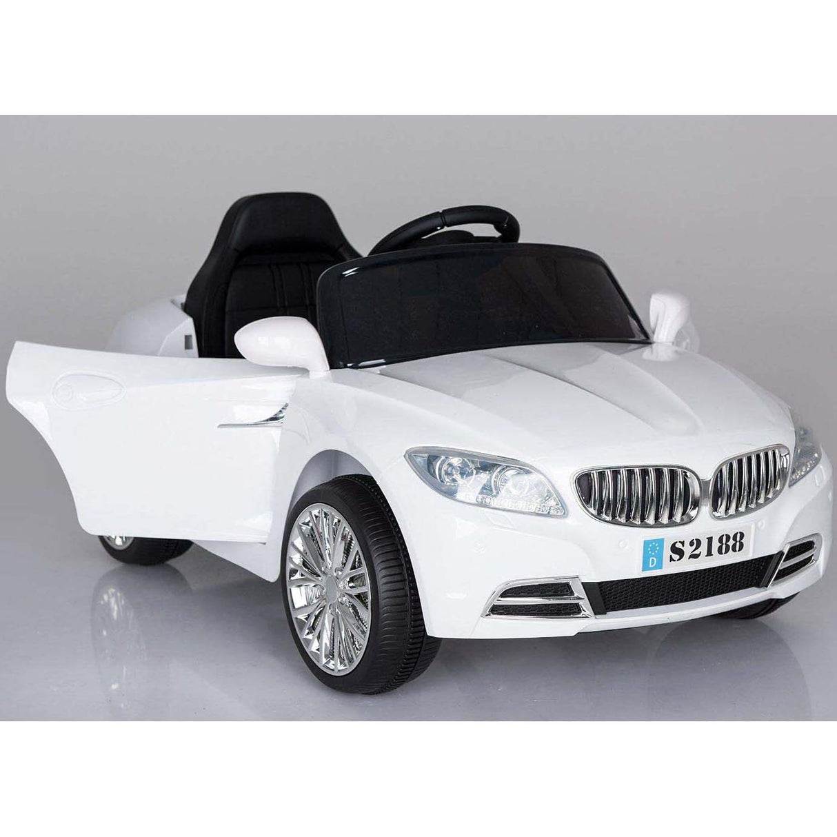 Ricco 12V Classy Coupe Electric Ride On - White