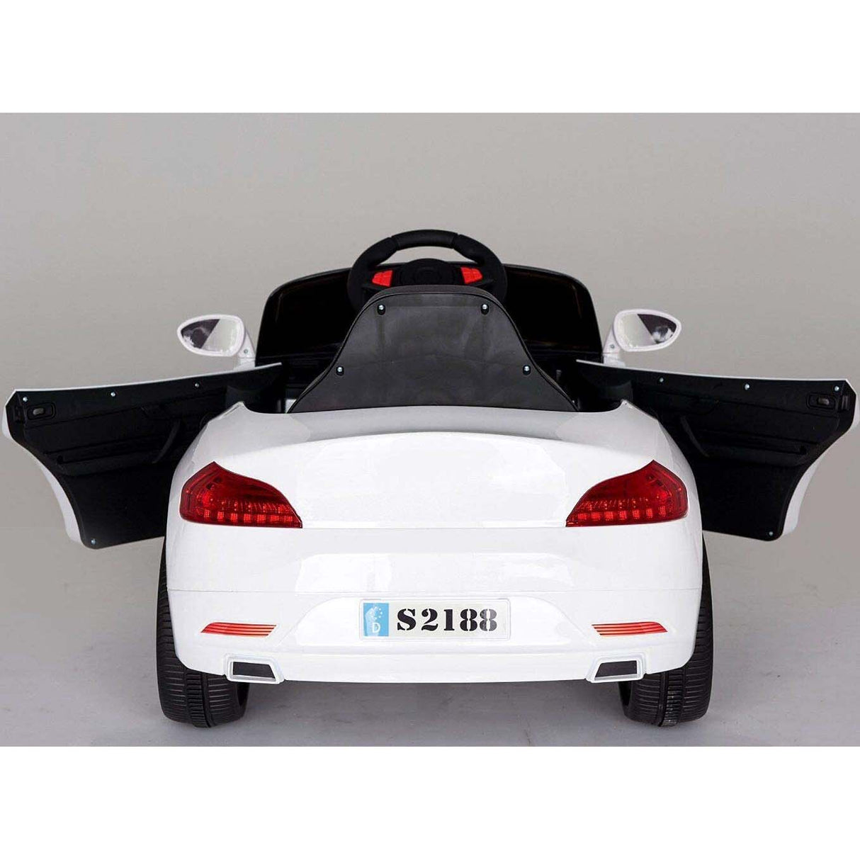 Ricco 12V Classy Coupe Electric Ride On - White