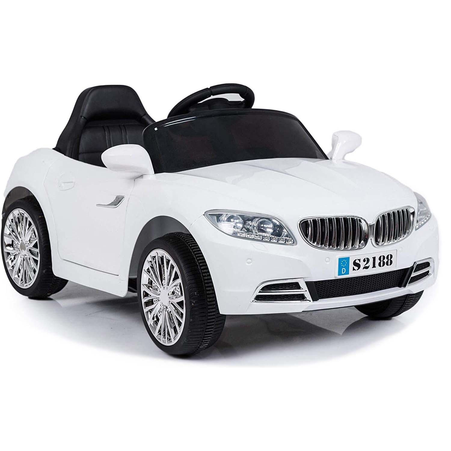 Ricco 12V Classy Coupe Electric Ride On - White