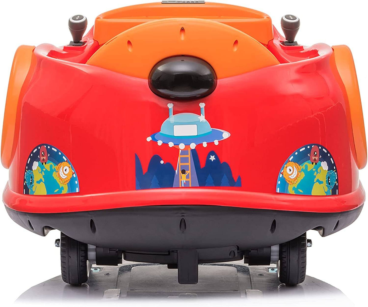 Ricco 360 Rotating Kids Electric Ride On Waltzer - Red