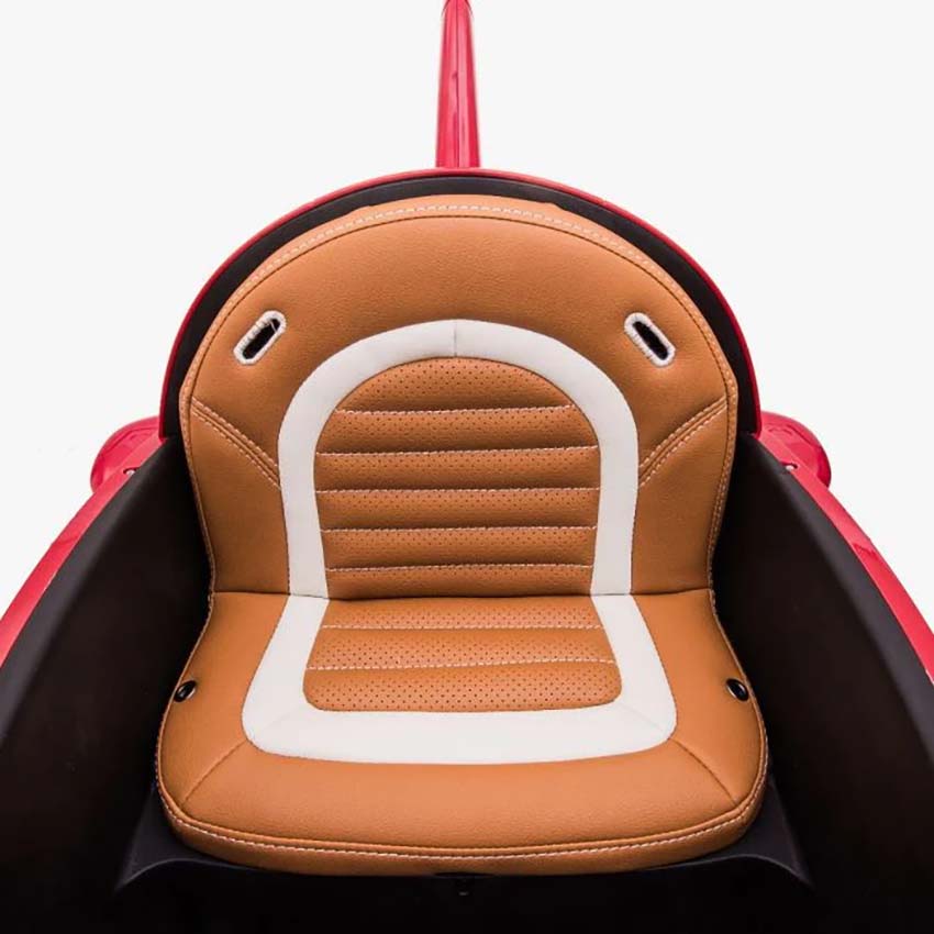 Ricco 360 Rotating Kids Electric Ride On Airplane - Red