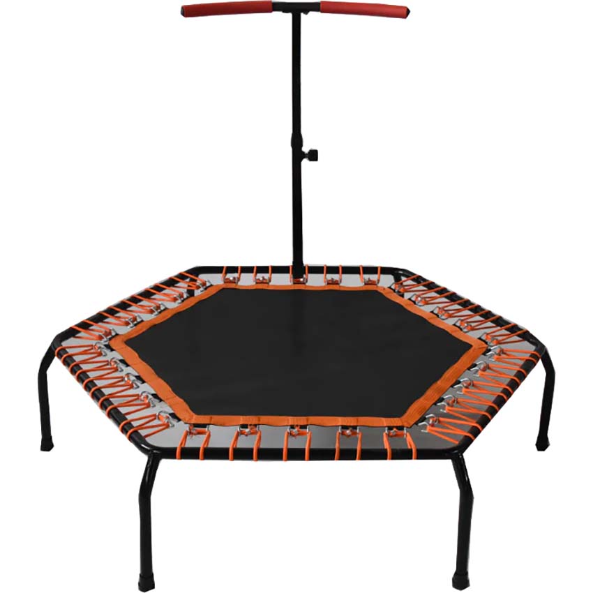 Ricco 50" Hexagonal Fitness Trampoline - Black