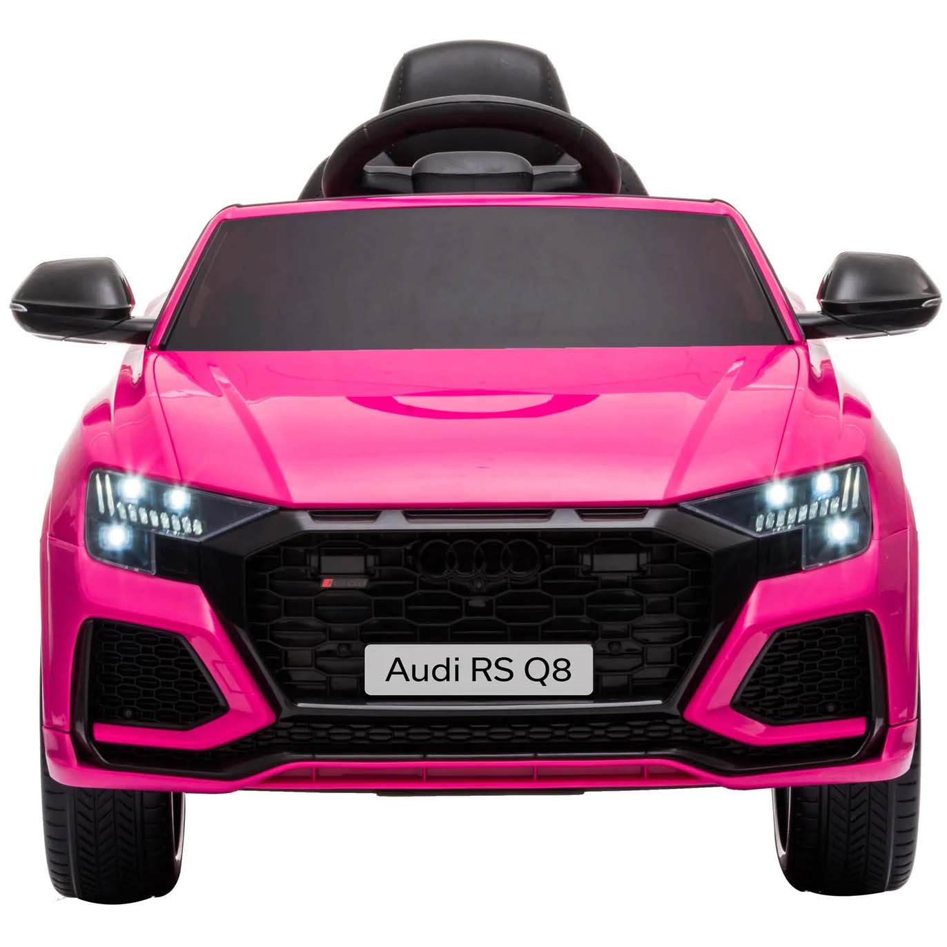 Ricco Audi Q8 RS 12V Kids Electric Ride On - Pink
