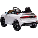 Ricco Audi Q8 RS 12V Kids Electric Ride On - White