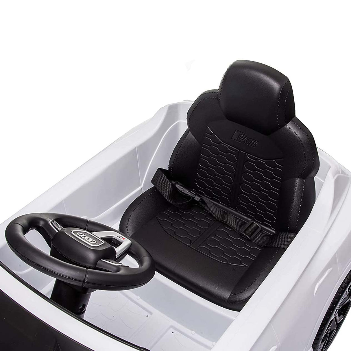Ricco Audi Q8 RS 12V Kids Electric Ride On - White