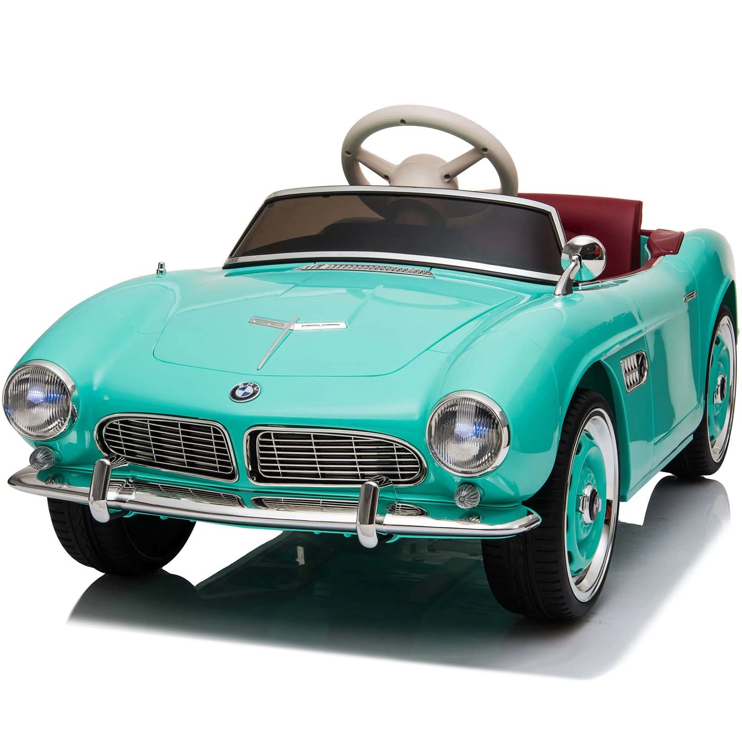 Ricco BMW 507 Classic 12V-7A Kids Electric Ride On - Turquoise
