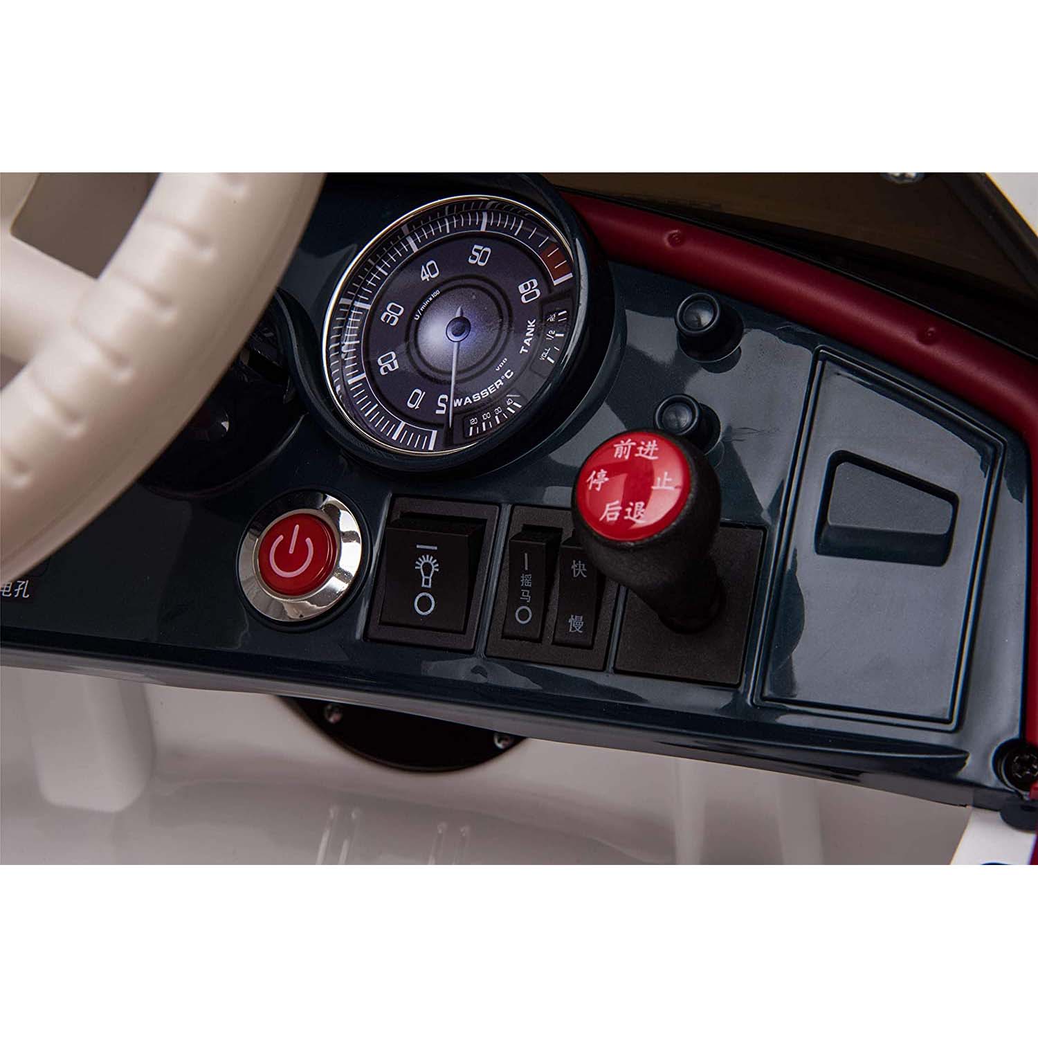 Ricco BMW 507 Classic 12V-7A Kids Electric Ride On - Turquoise