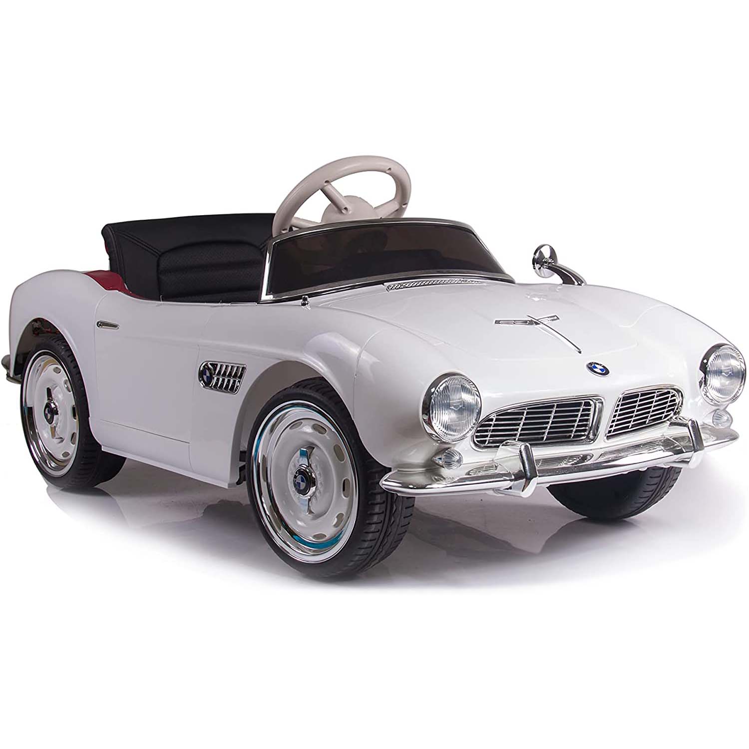 Ricco BMW 507 Classic 12V-7A Kids Electric Ride On - White