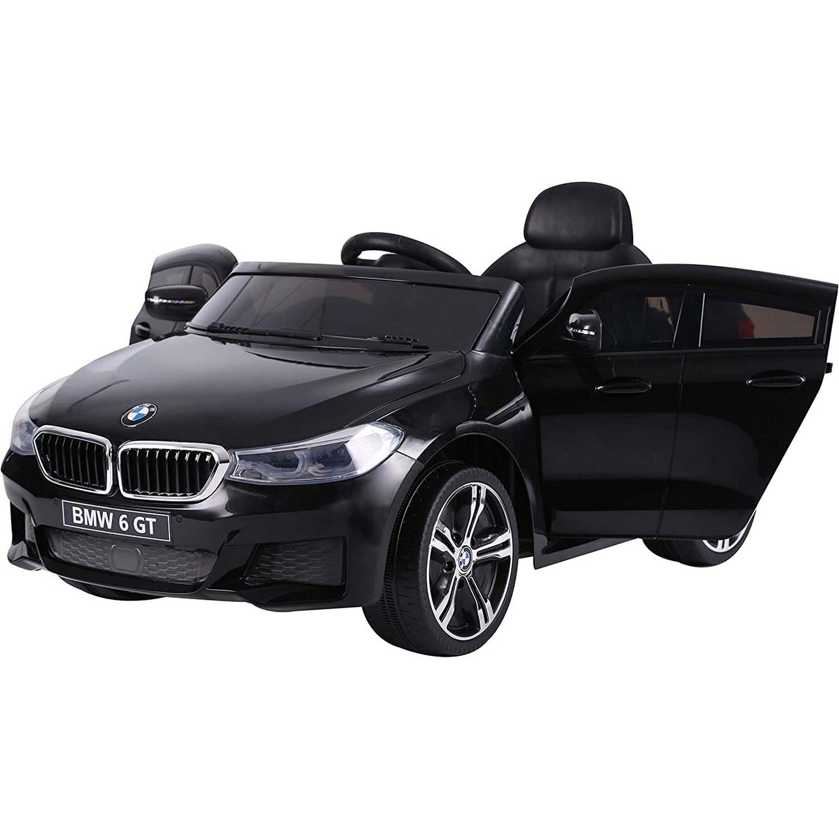 Ricco BMW 6 Series GT Kids Electric Ride On - Black