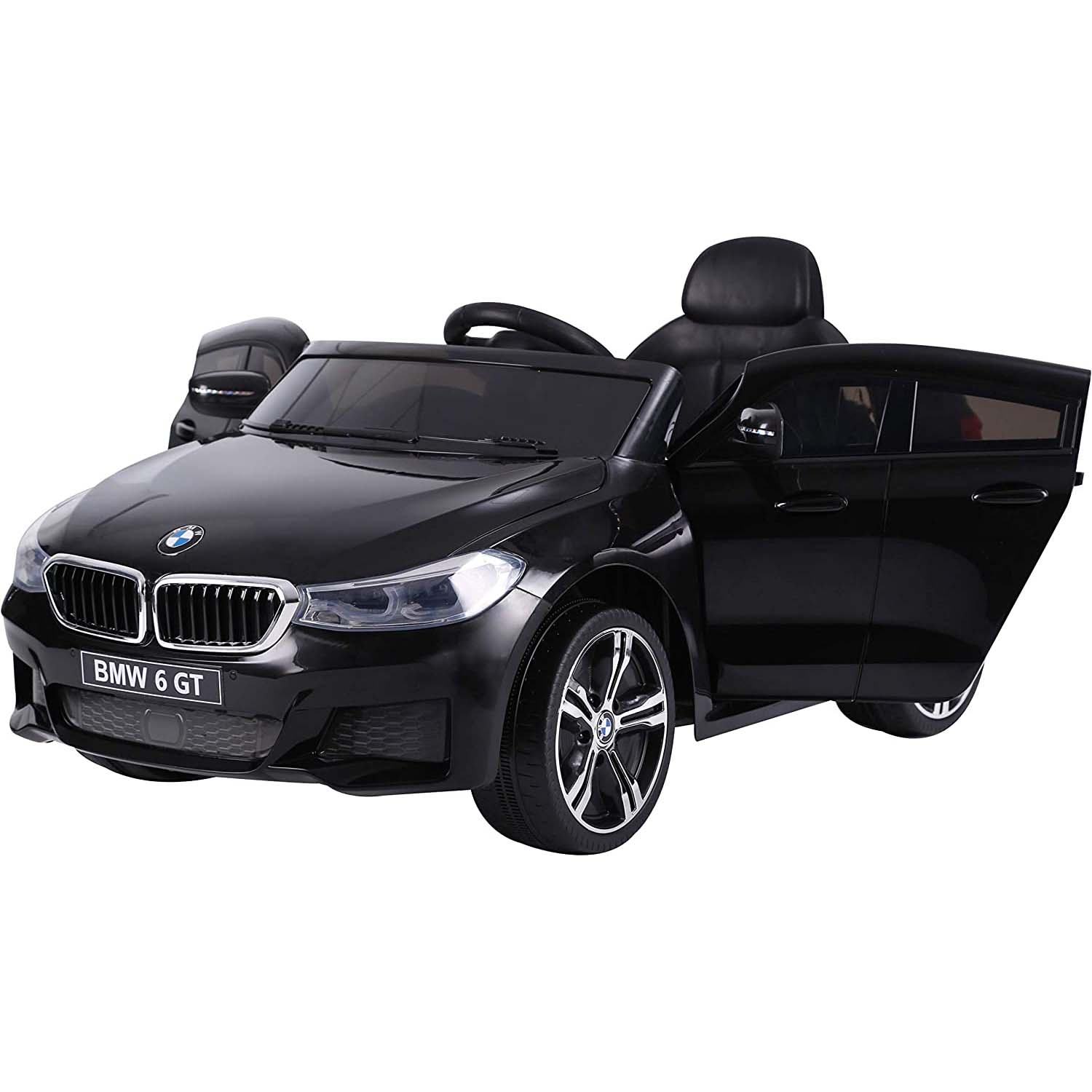 Ricco BMW 6 Series GT Kids Electric Ride On - Black