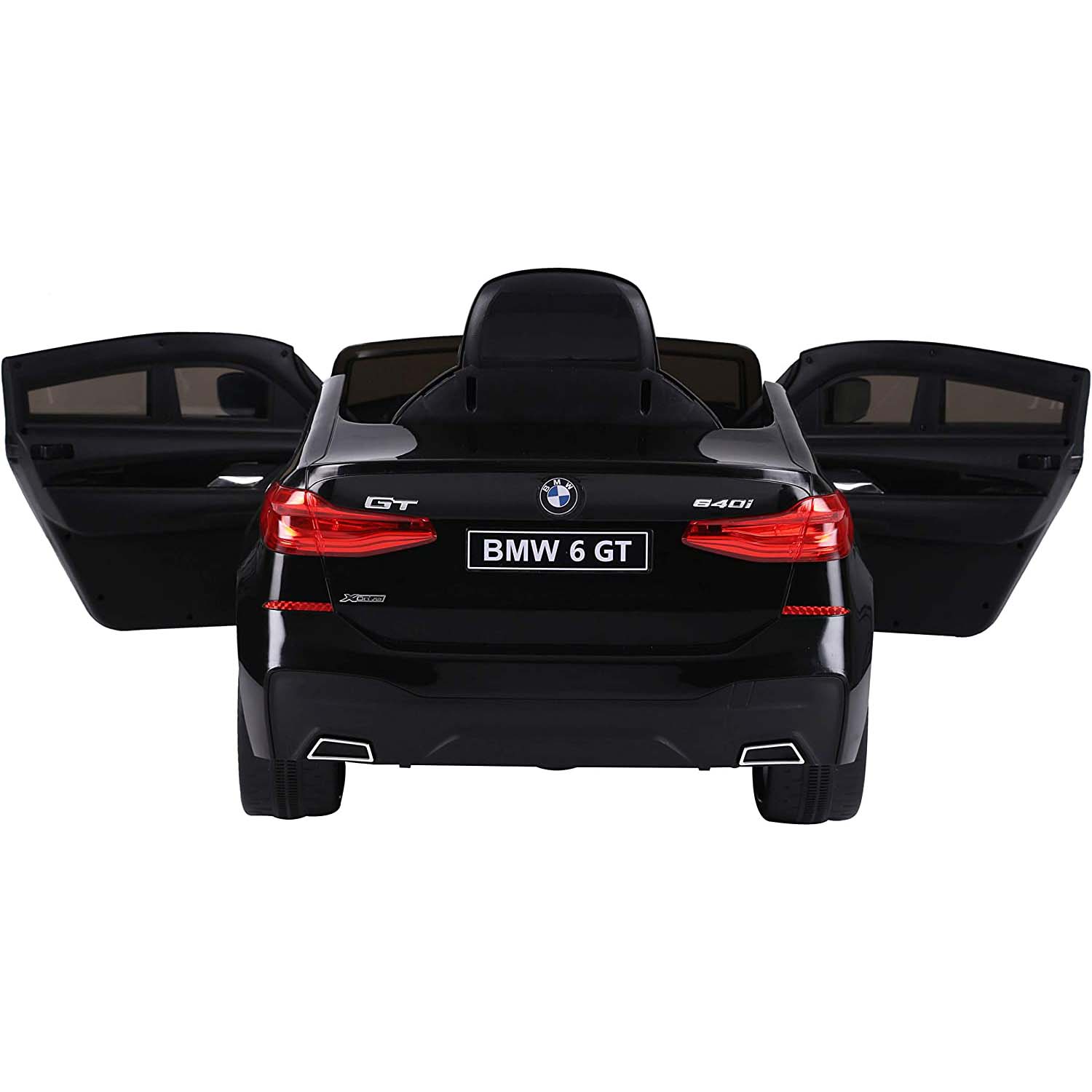 Ricco BMW 6 Series GT Kids Electric Ride On - Black