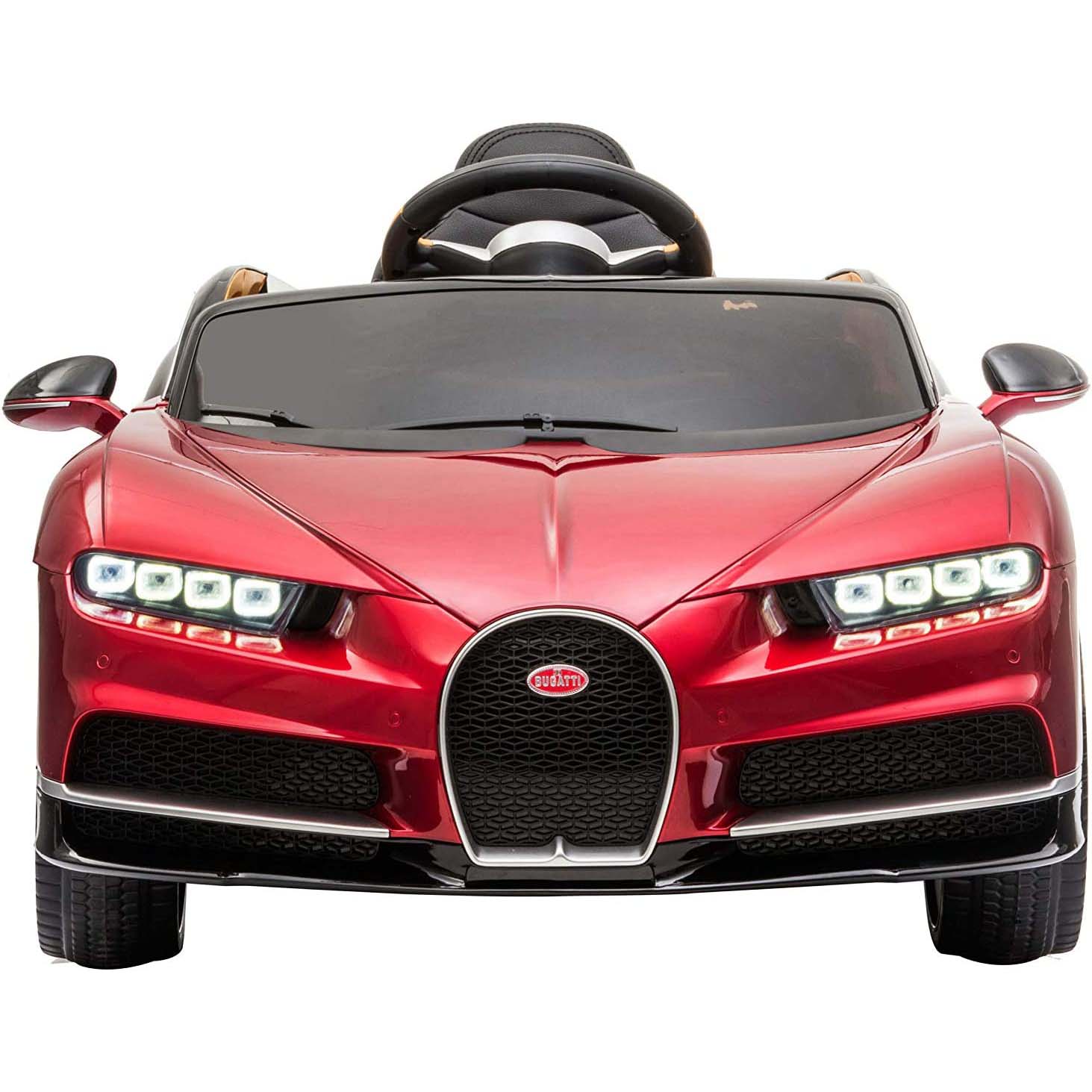 Ricco Bugatti Chiron 12V-7A Kids Electric Ride On - Red