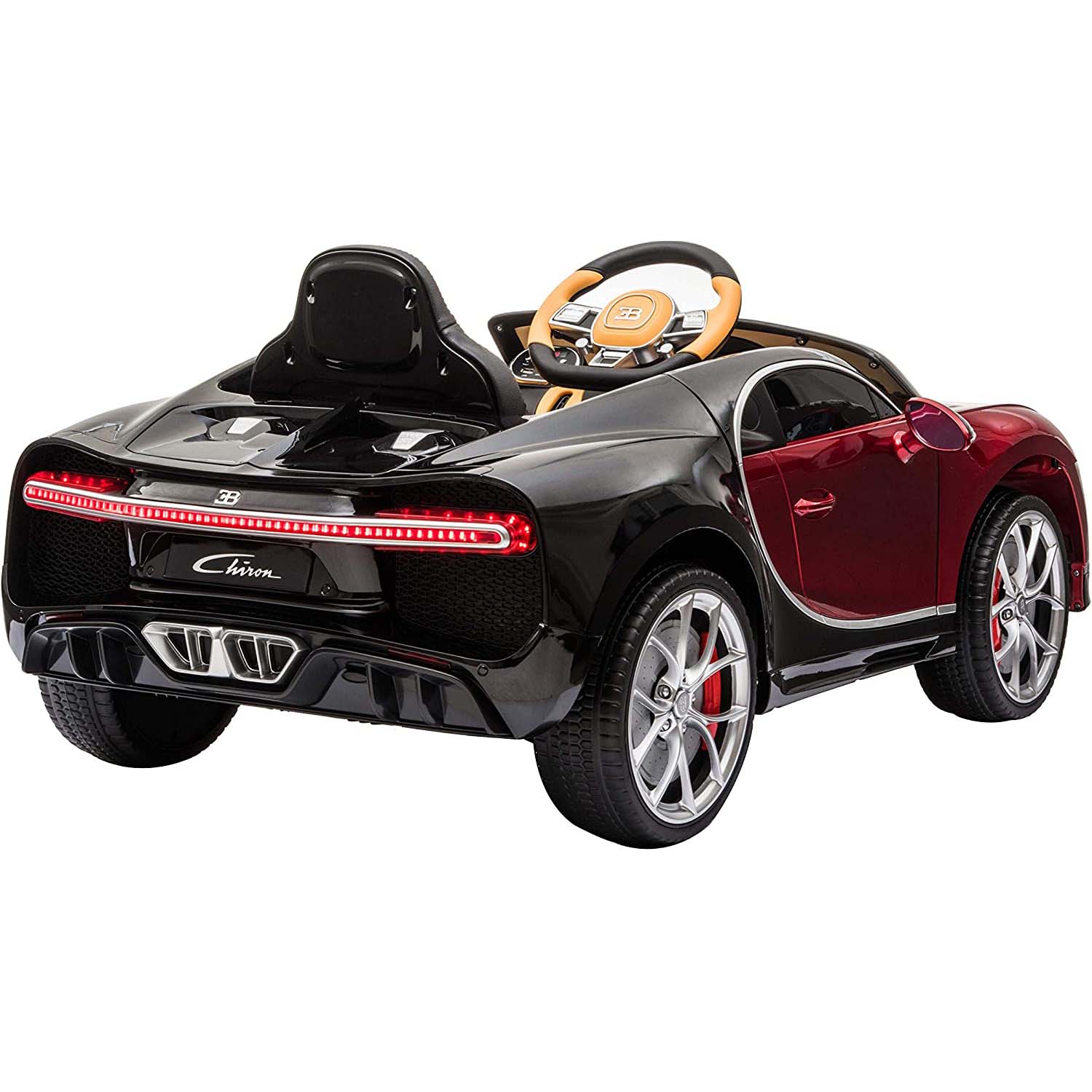 Ricco Bugatti Chiron 12V-7A Kids Electric Ride On - Red