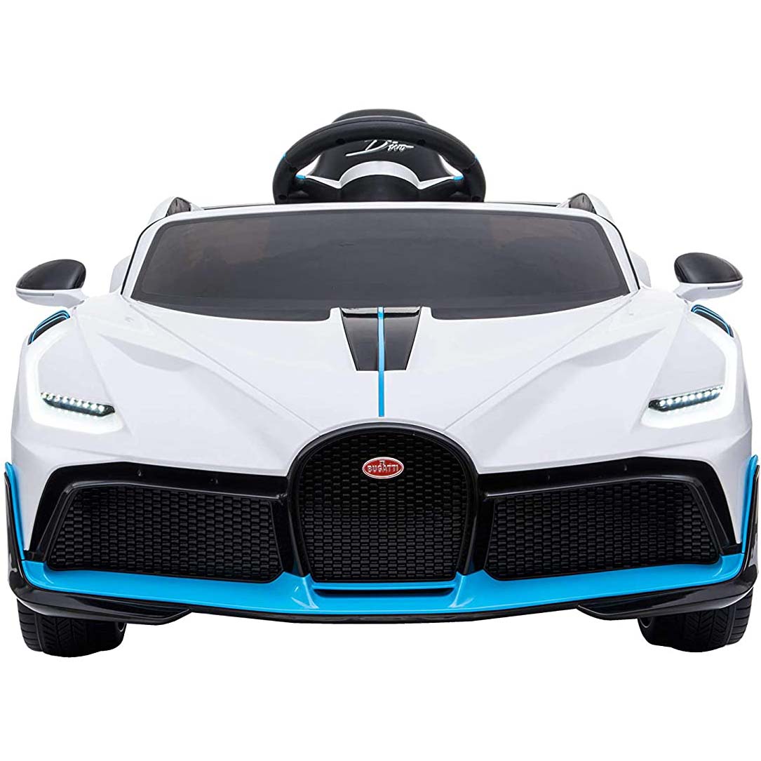 Ricco Bugatti Divo 12V-7A Kids Electric Ride On - White