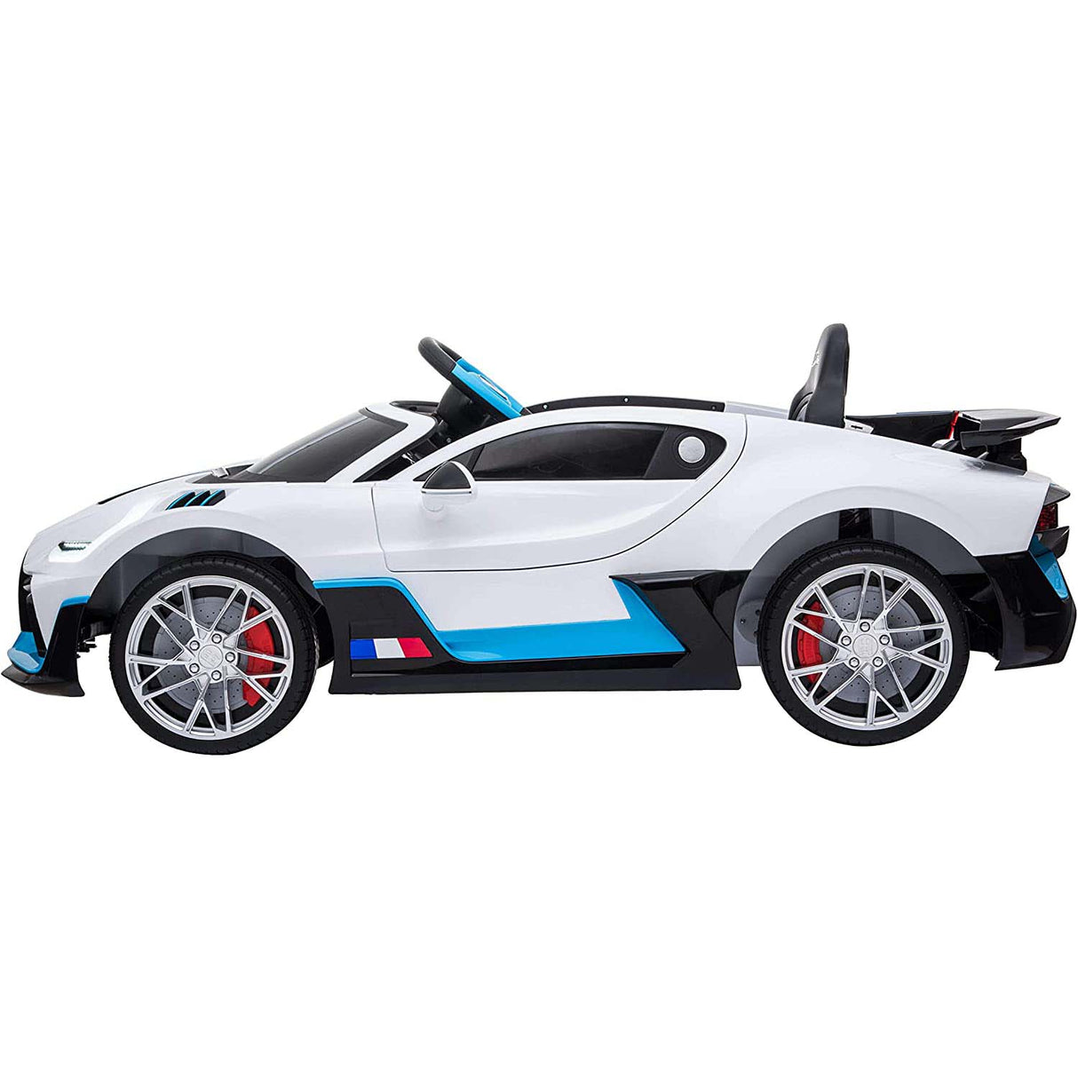 Ricco Bugatti Divo 12V-7A Kids Electric Ride On - White